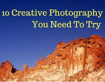 10 Creative Photography Tricks You Need To Try
