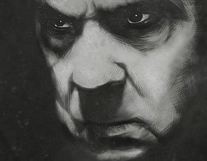 Bela Lugosi portrait