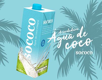 REDESIGN EMBALAGEM ÁGUA DE COCO SOCOCO