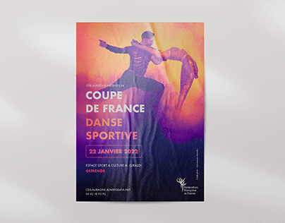 Coupe de France de danse sportive FFD | Affiche