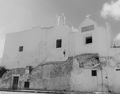 images in blackandwhite,over the Puglia.