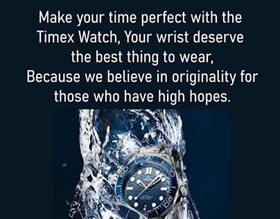Timex Watch Ad