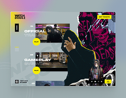 Watch Dogs Landing Page