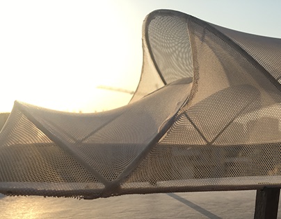 Tensile Structure For A Skating Arena