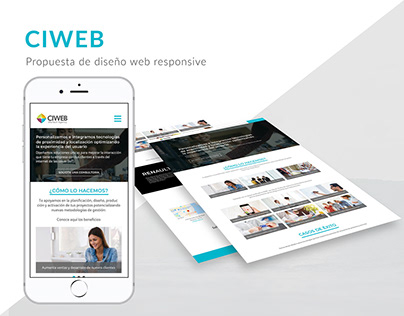 Propuesta Web Ciweb, UI, UX