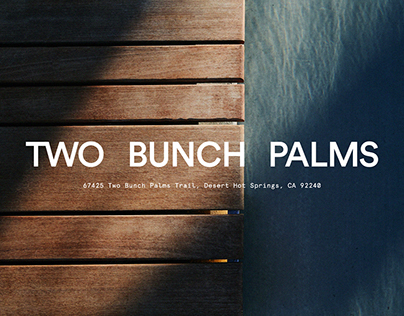 Two Bunch Palms Rebrand