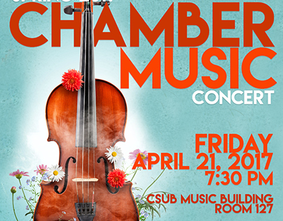 Chamber Music Concert Flyer