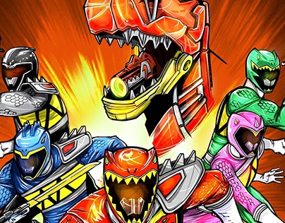 dino charge colored