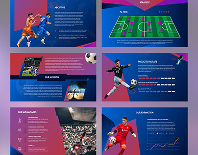 Free Soccer Club Google Slides Presentation Theme