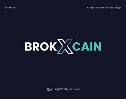 BrokXcain | Blockchain Brand Identity Design