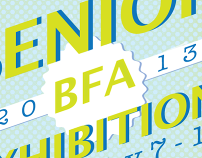 BFA Show Poster