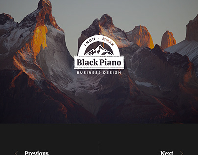 Black Piano logo Concepts
