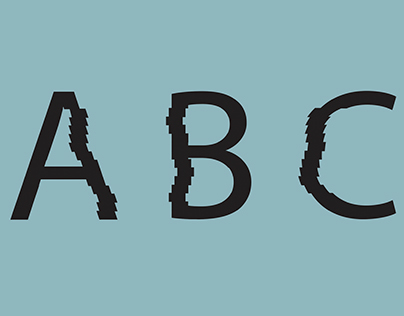 Myriad Deco - Alphabet design