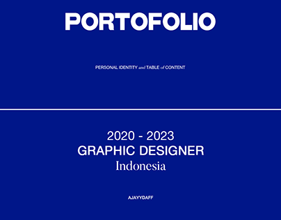 Portofolio Graphic Designer