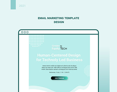 Project thumbnail - Webinar Email Template - Fictional Company