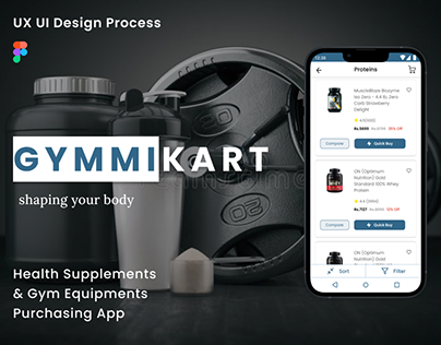 Health nutrition & Gym equipments purchasing app.
