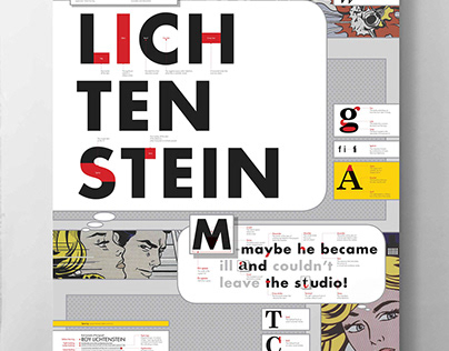 Lichtenstein Poster