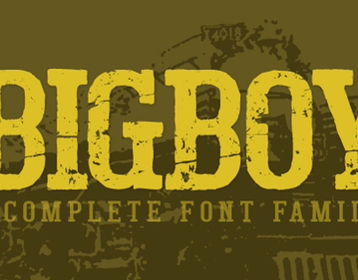 Bigboy typeface