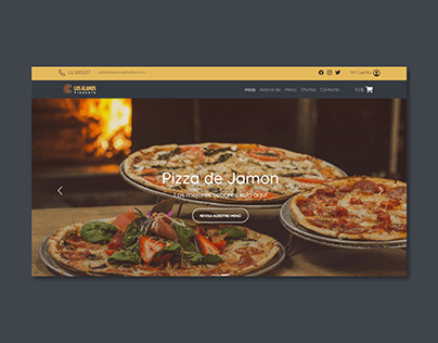 Web design - Pizzeria