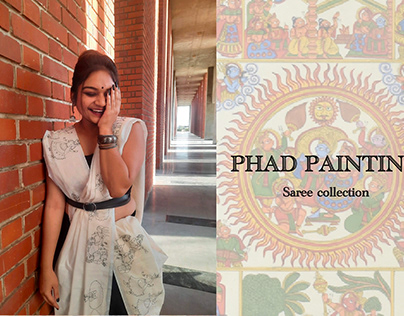 Saree collection (Phad painting)