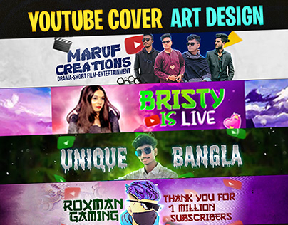 YouTube Channel Cover Art