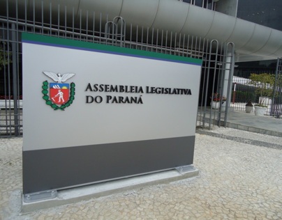Sinalização Assembleia Legislativa do Paraná