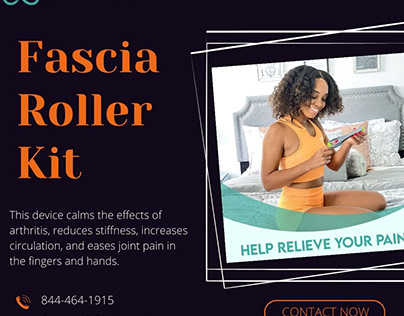 Experience Relief with the Fascia Roller Kit