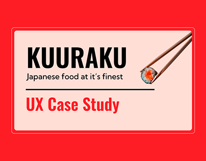 Kuuraku - A Japanese restaurant app