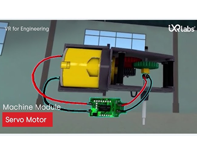 Servo motor | VR for Engineering Education