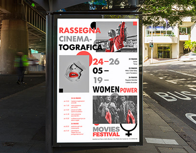 Poster Rassegna Cinematografica - Tema Women Power