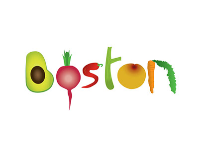 Boston Fruits & Veggies Design