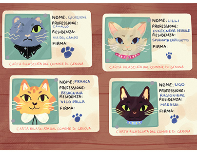 Carte d’identità feline