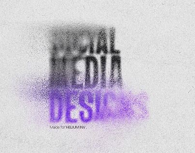 Social Media Designs - Made For HELIUM INV.