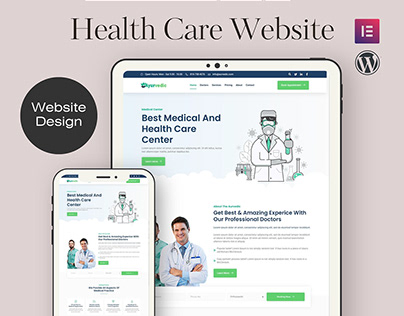 Best Health Care Service Website ( Wordpress)