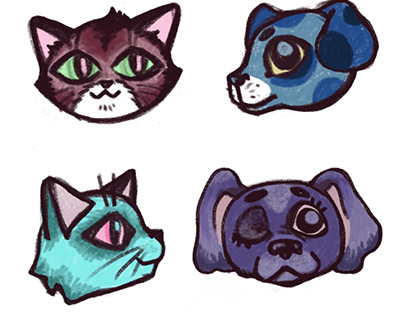 pets stickers