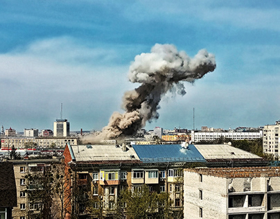Scars of war-3. Kharkiv. Ukraine.