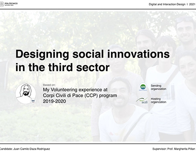Designing social innovations in the third sector