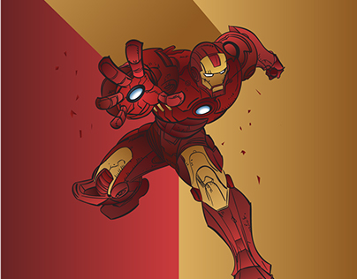 Iron Man Vector Points