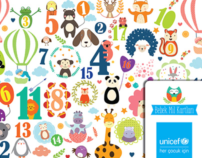 Milestone Cards for UNICEF