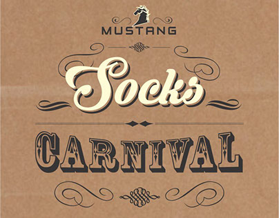 Mustang Socks- Exhibition Stall Design 01
