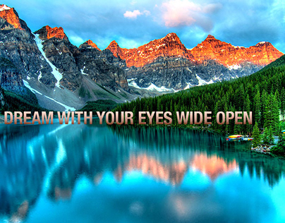 Dream With Your Eyes Wide Open