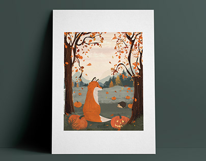 HALLOWEEN #autumnillustration