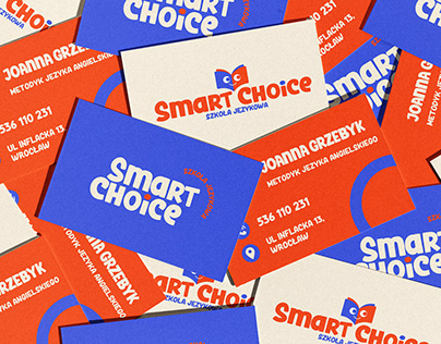 smart choice/ language school brand identity