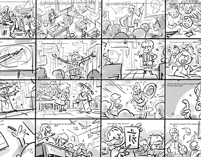 Storyboards/ Layouts
