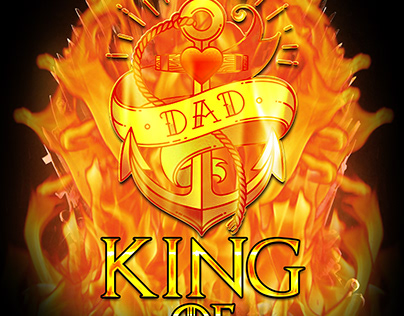 Dad King Of My Heart