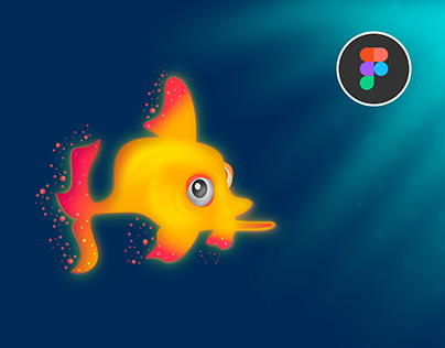 Illustration - Glowing Fish