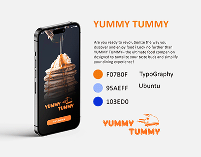 YUMMY TUMMY My first food app