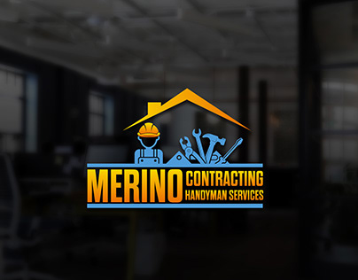 Merino Contracting logo design
