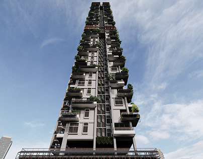Design of a 45-Storey High Rise Building