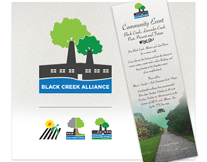 The Black Creek Alliance: Logo & Print Design